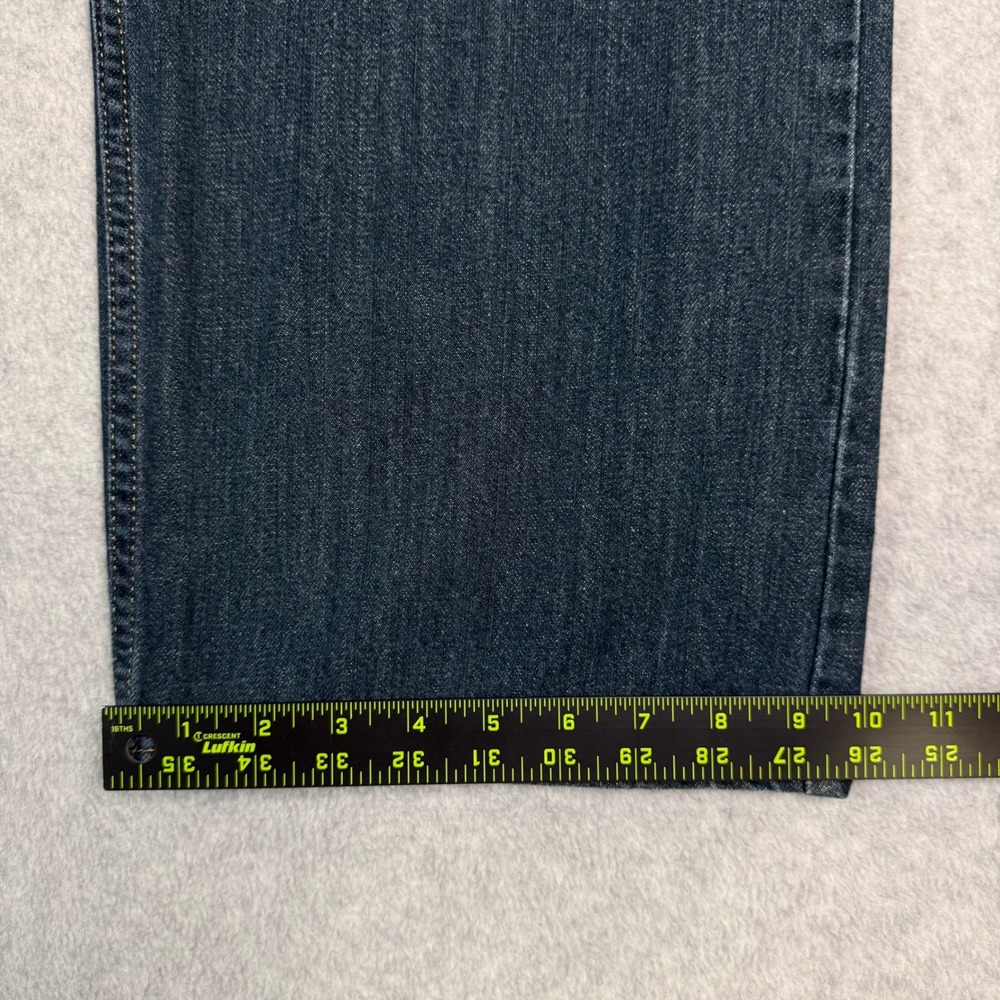 Levi's 559 Relaxed Straight Jeans Mens 42x27 Dark Wash Denim Blue Pants - Picture 6 of 16